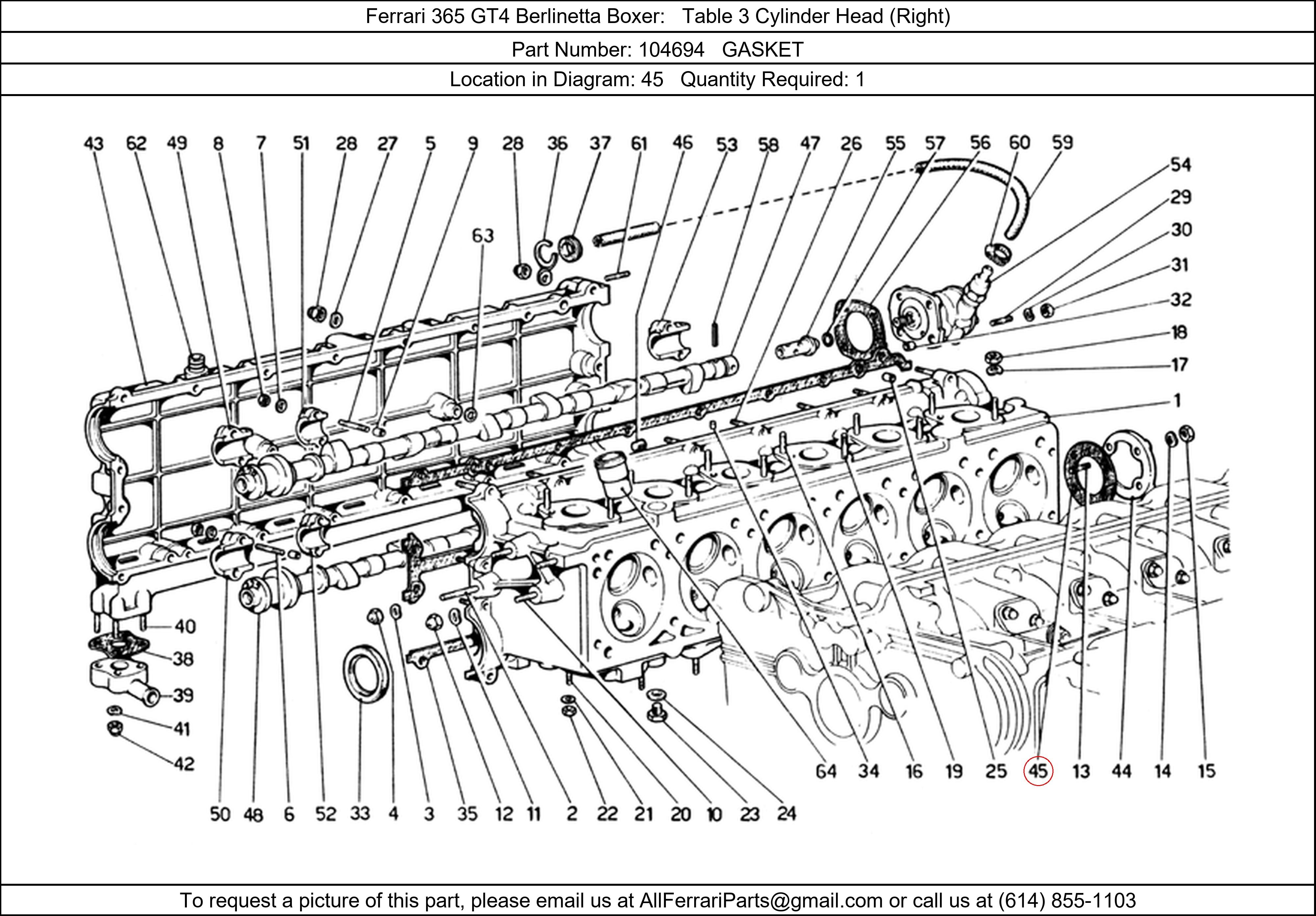 Ferrari Part 104694