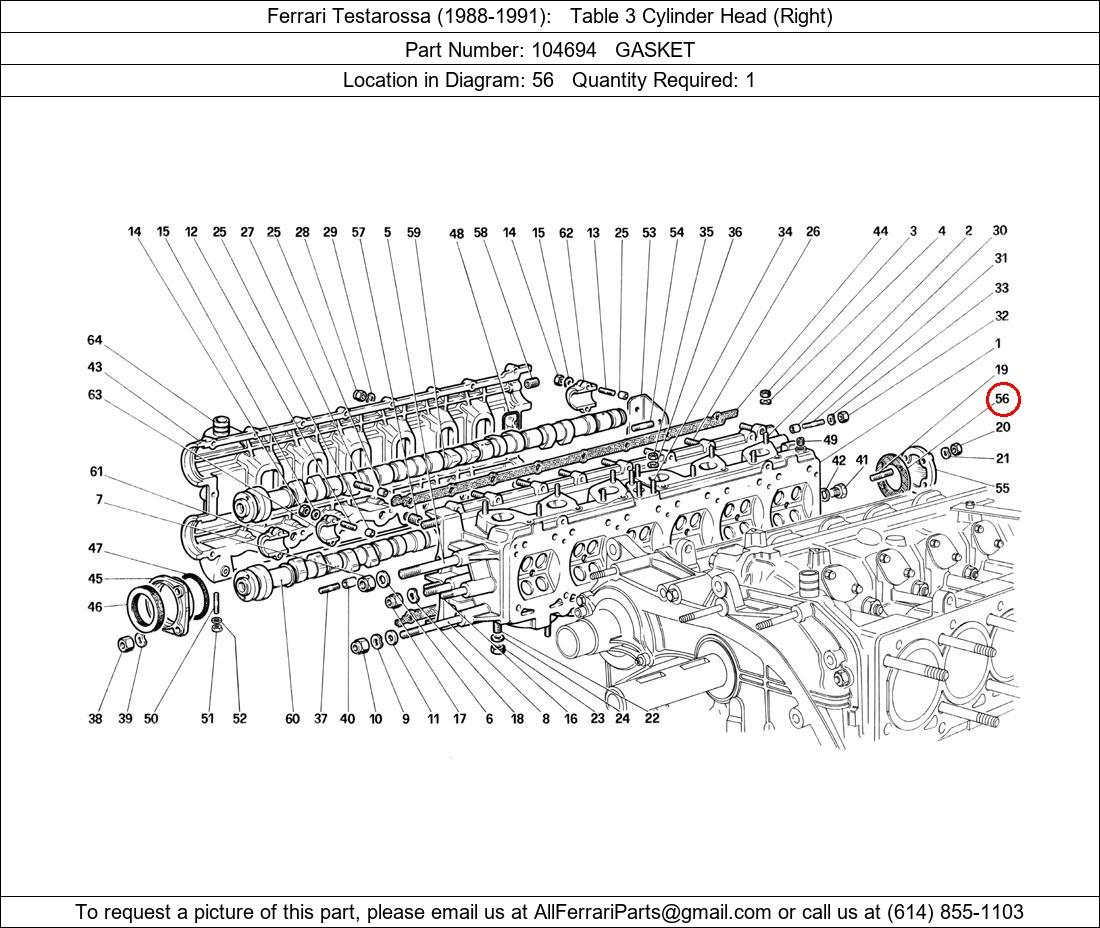 Ferrari Part 104694