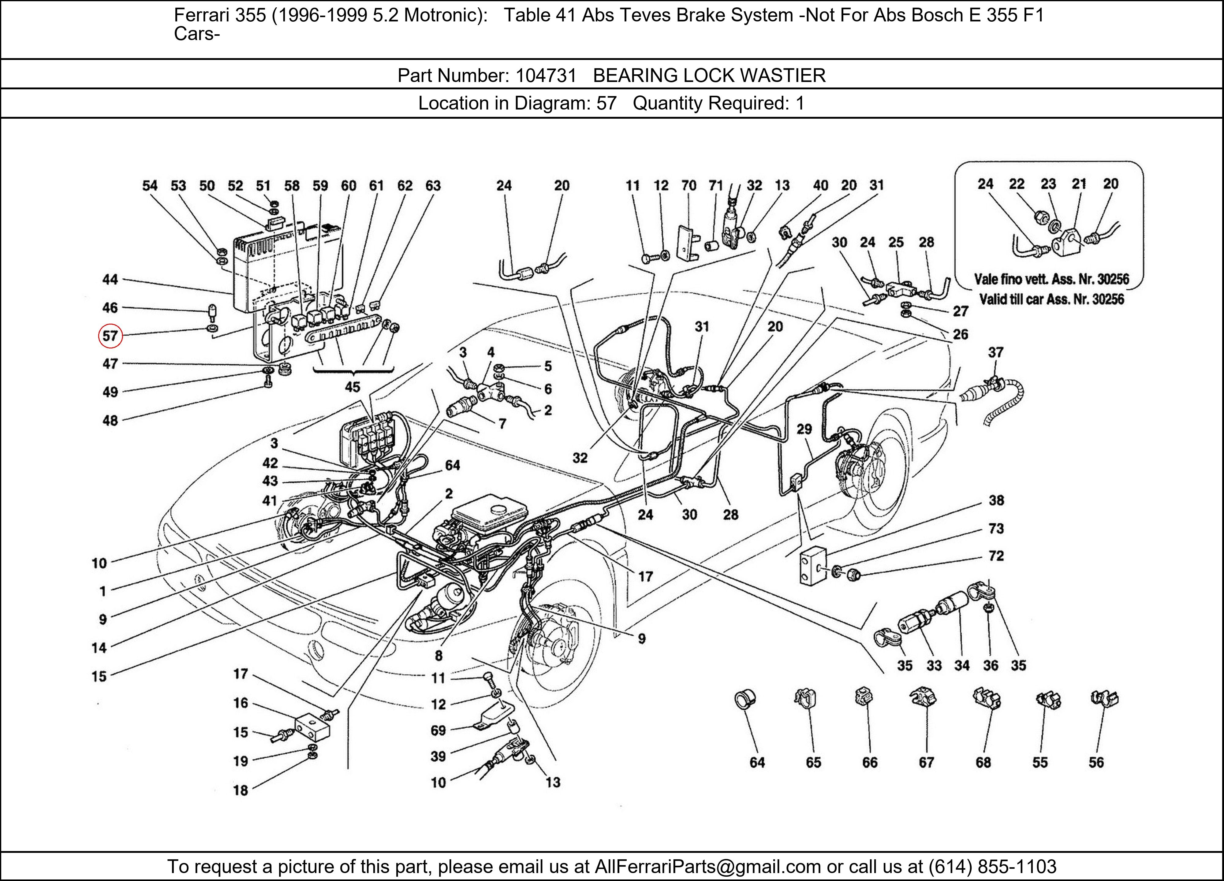 Ferrari Part 104731