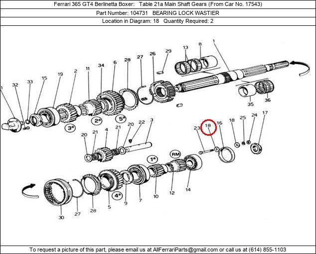 Ferrari Part 104731