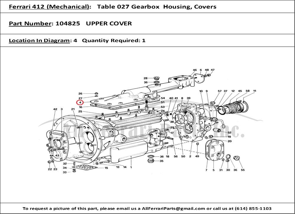 Ferrari Part 104825