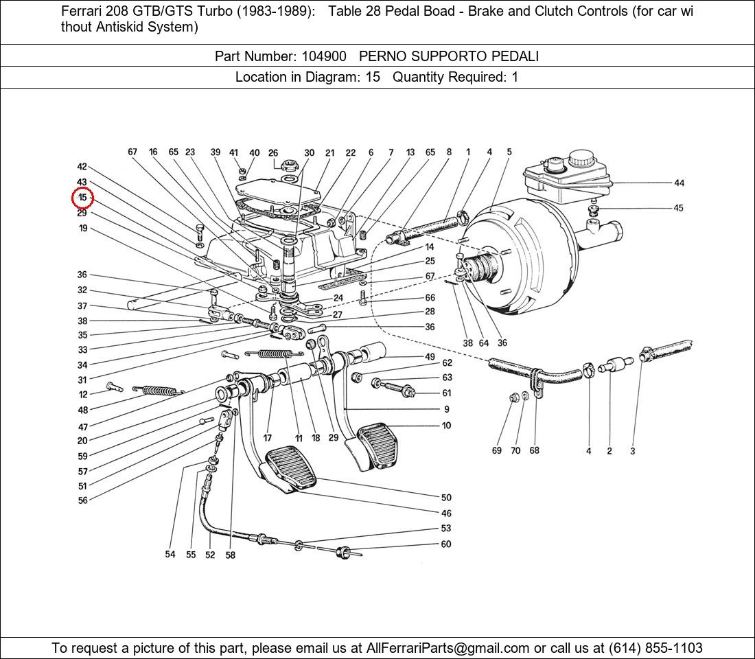 Ferrari Part 104900