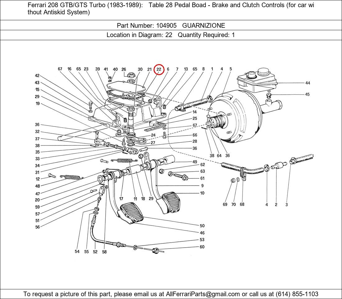 Ferrari Part 104905