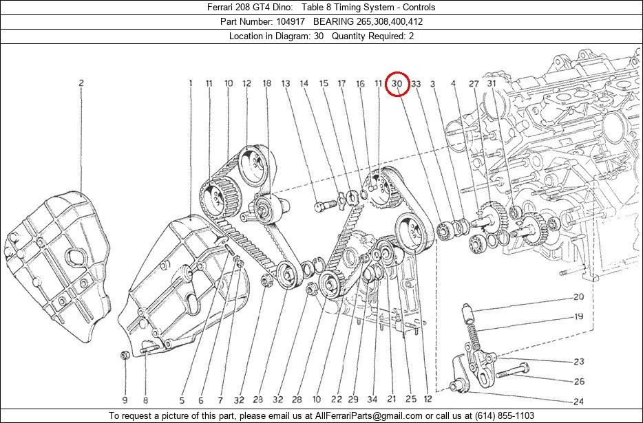 Ferrari Part 104917