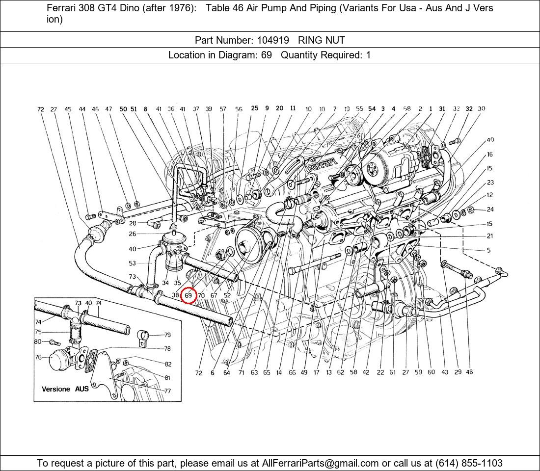 Ferrari Part 104919