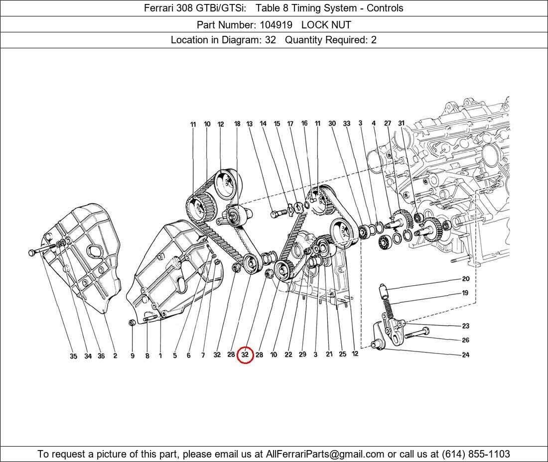 Ferrari Part 104919