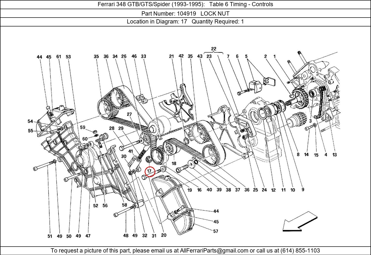 Ferrari Part 104919