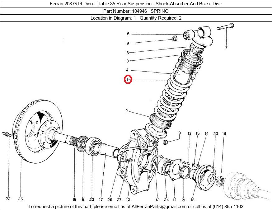 Ferrari Part 104946