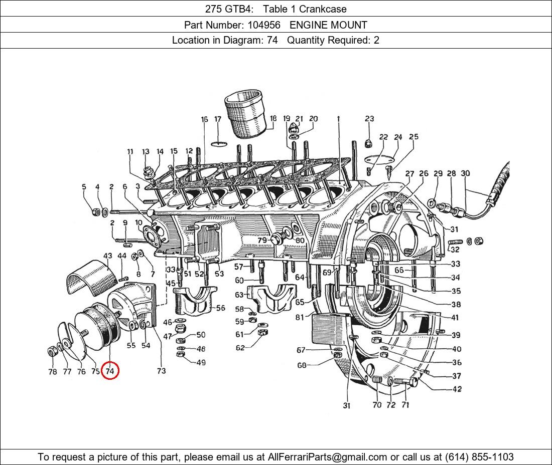 Ferrari Part 104956