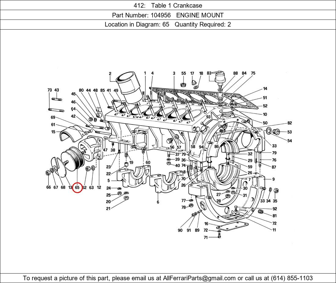 Ferrari Part 104956