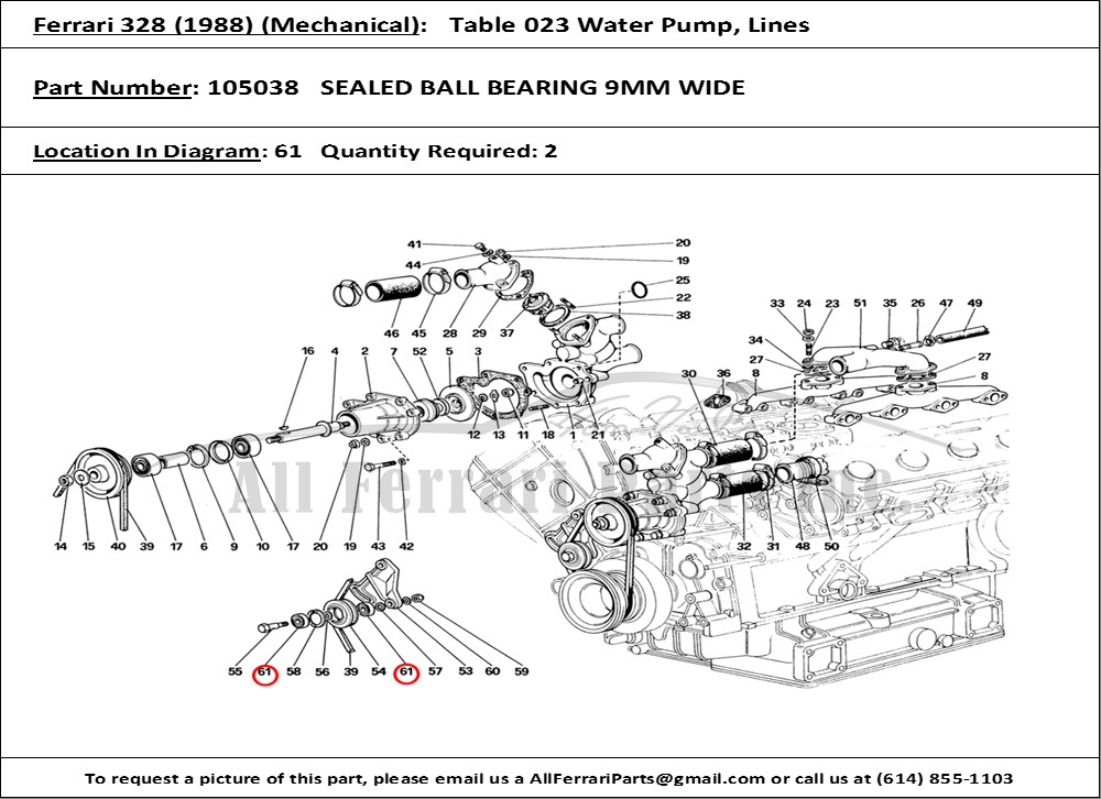 Ferrari Part 105038