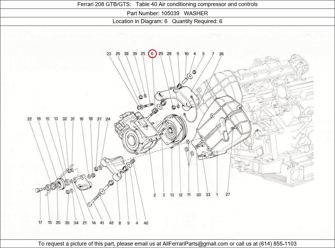 Ferrari Part 105039