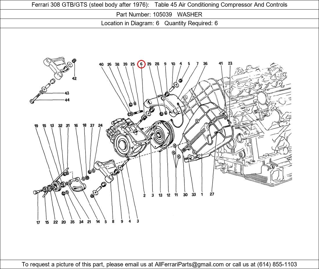 Ferrari Part 105039