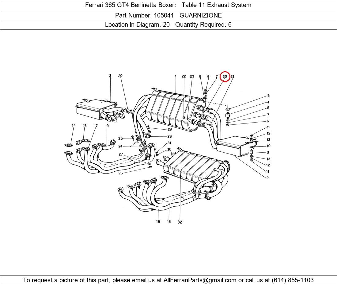 Ferrari Part 105041