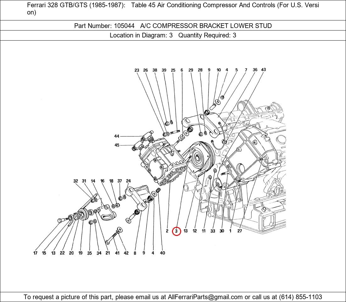 Ferrari Part 105044