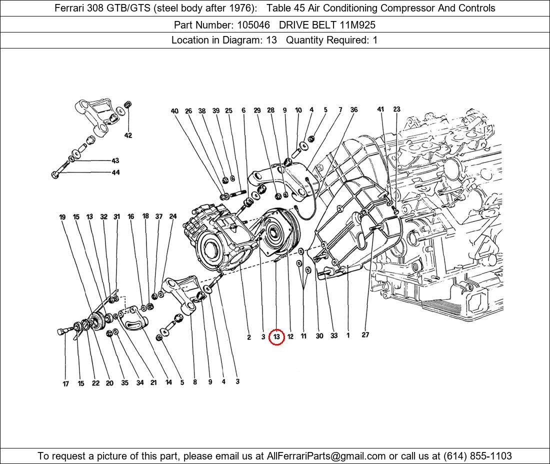 Ferrari Part 105046