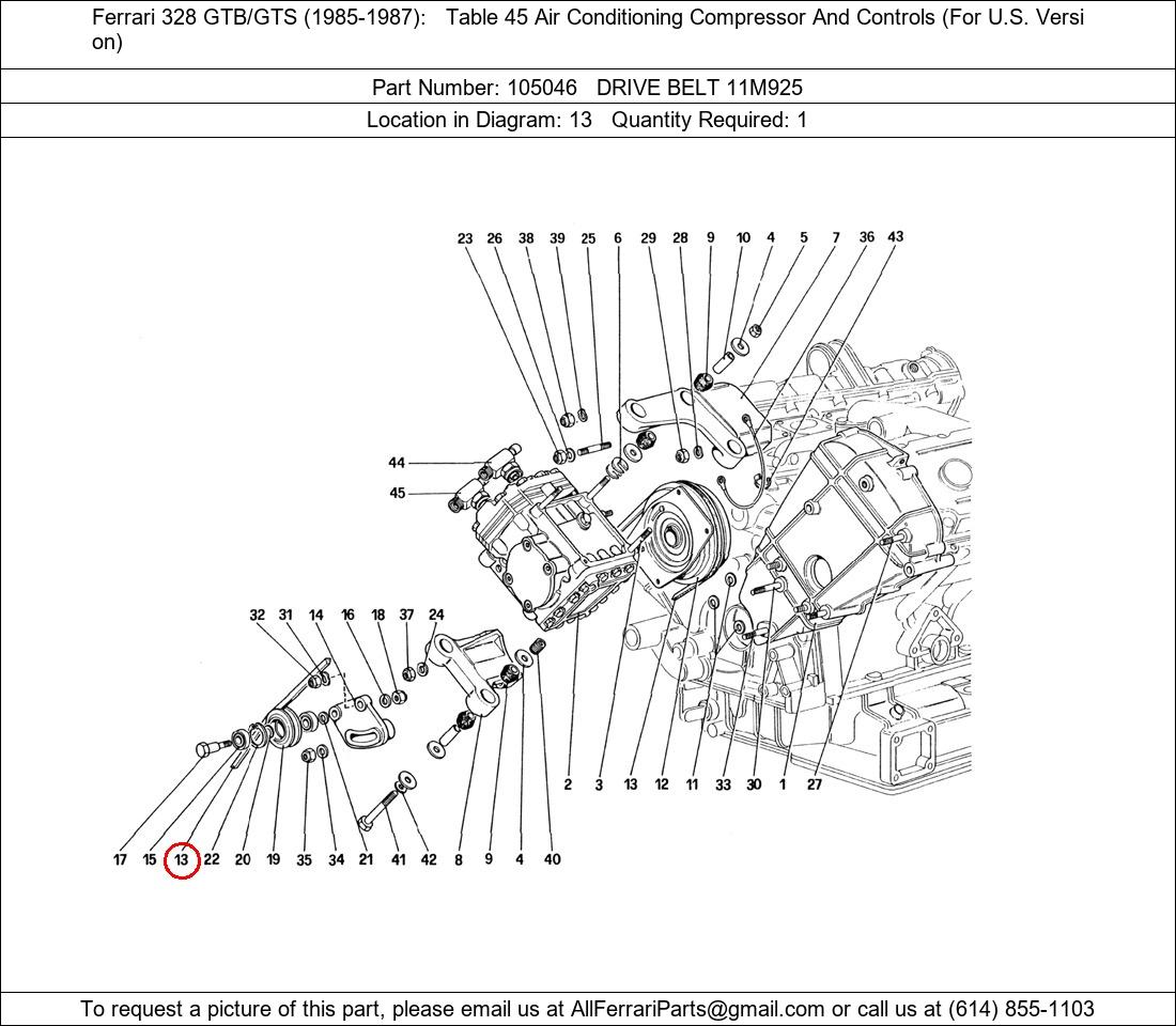 Ferrari Part 105046