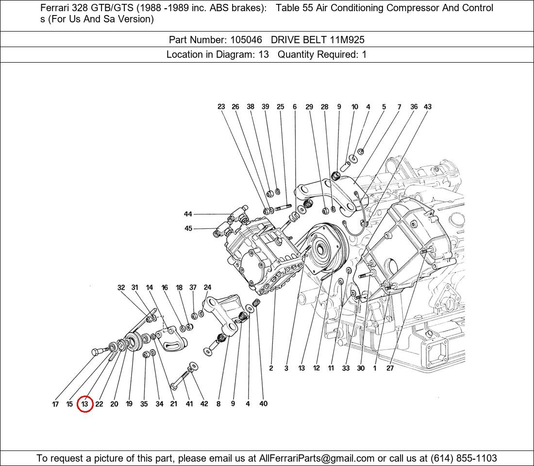 Ferrari Part 105046