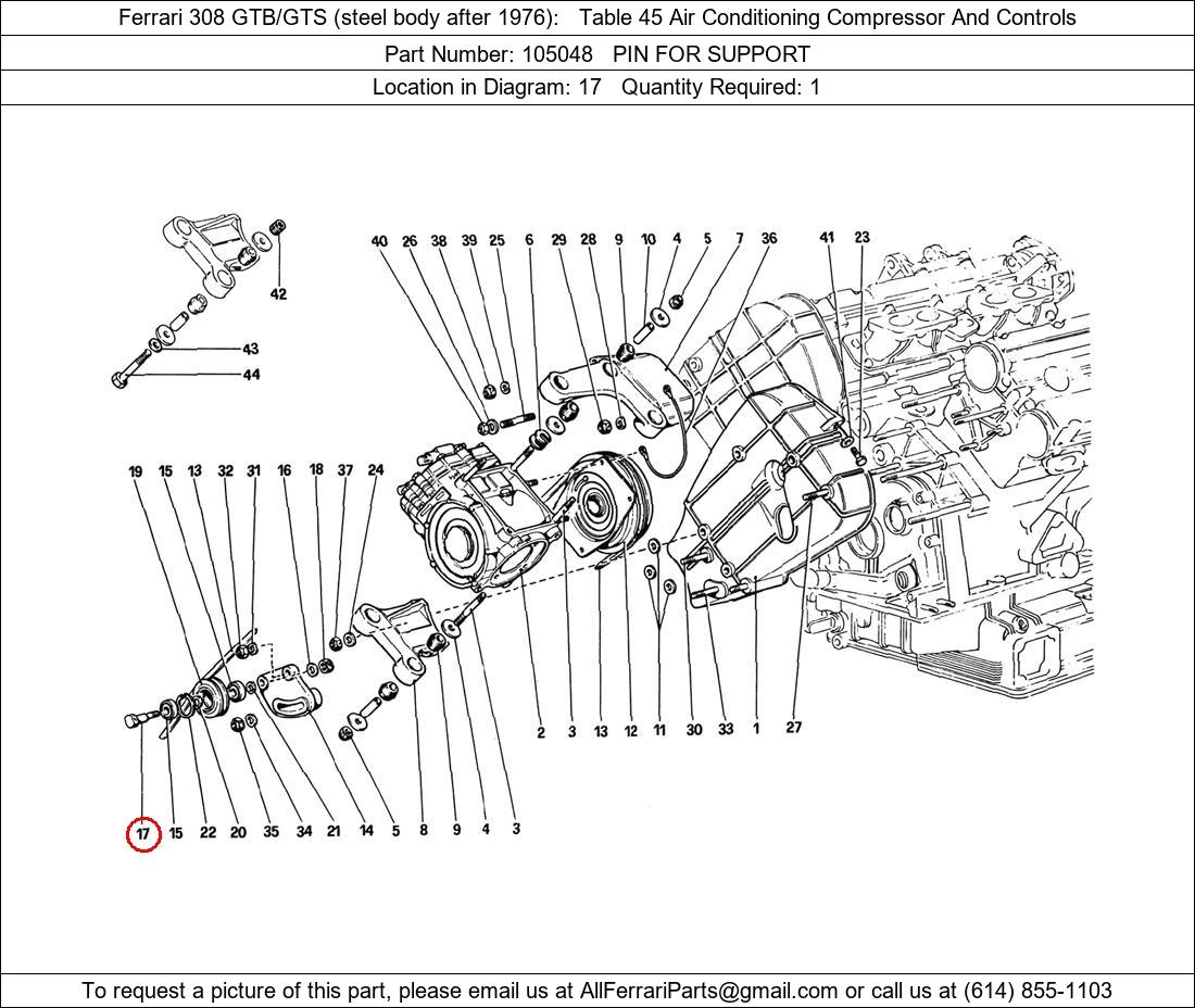 Ferrari Part 105048