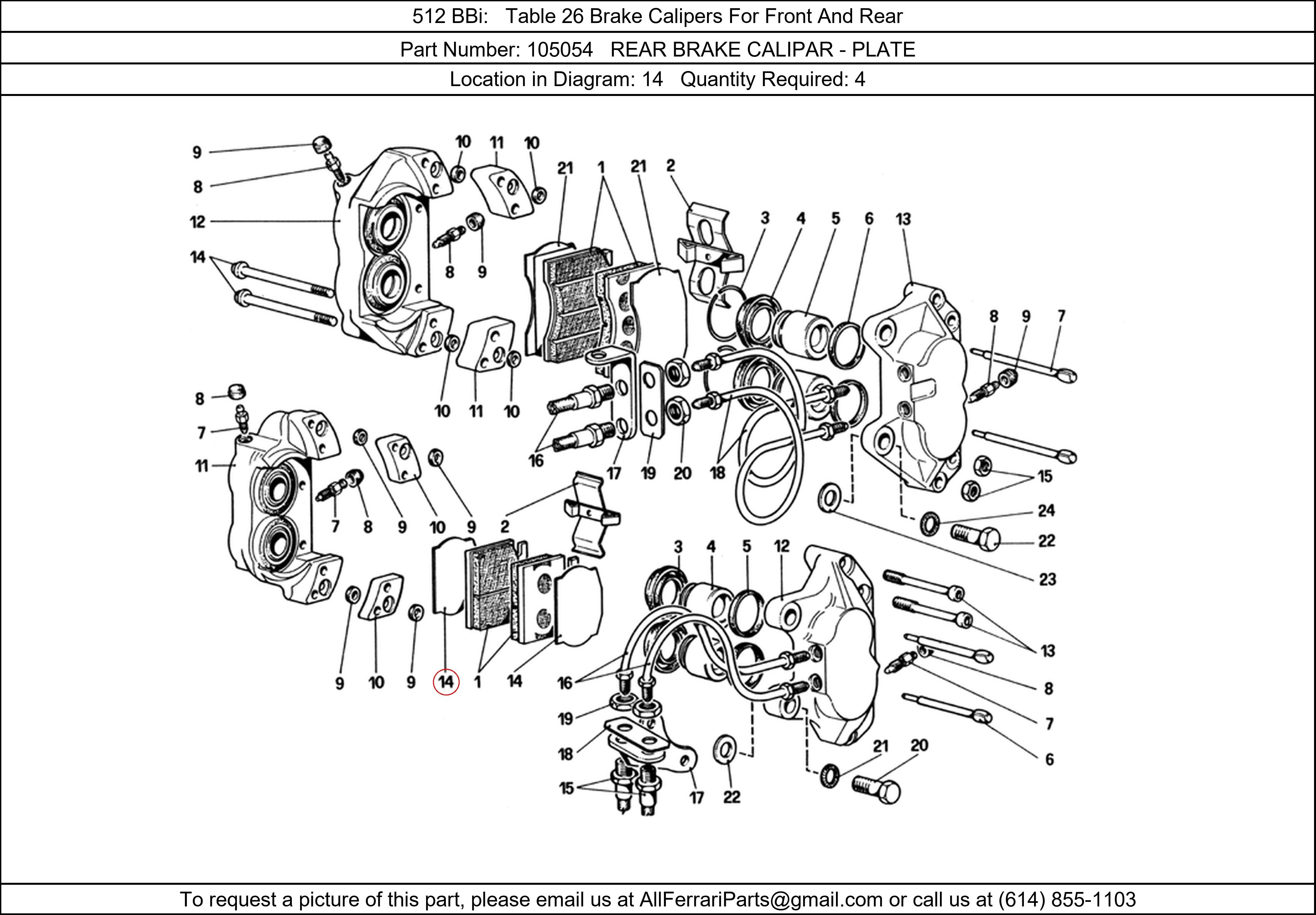 Ferrari Part 105054