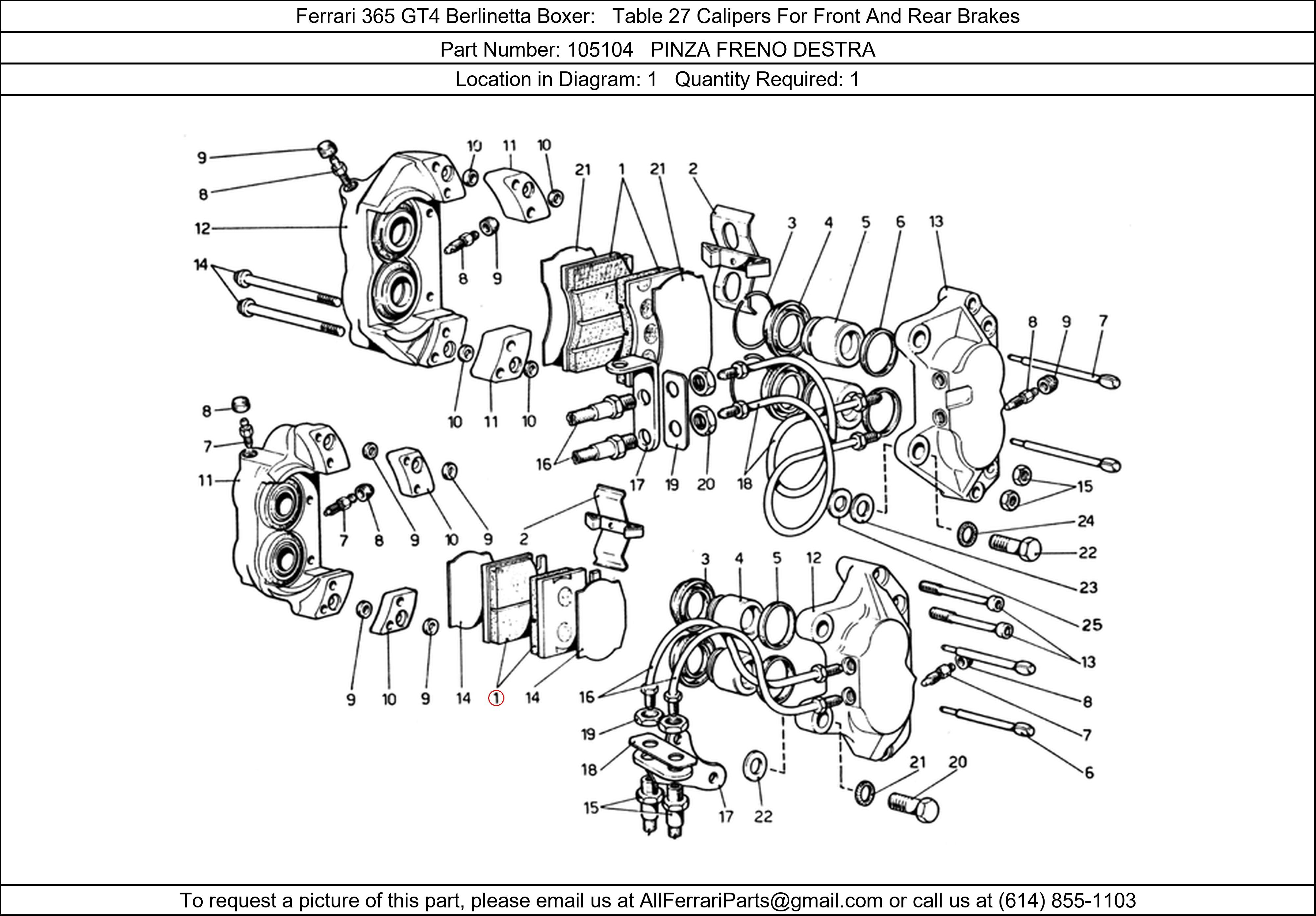 Ferrari Part 105104