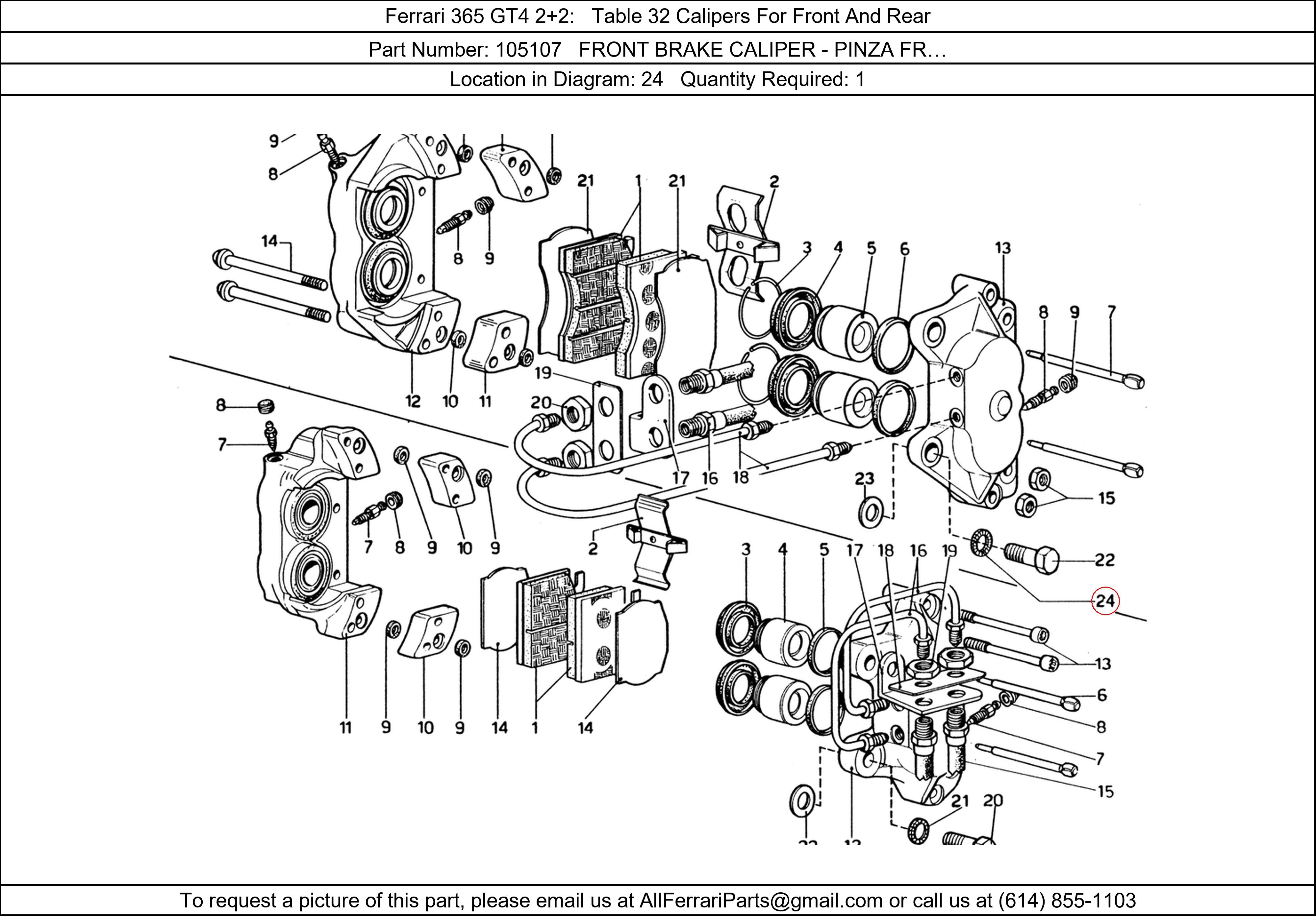 Ferrari Part 105107