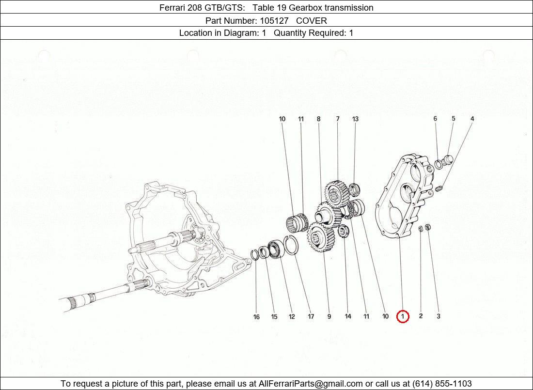 Ferrari Part 105127