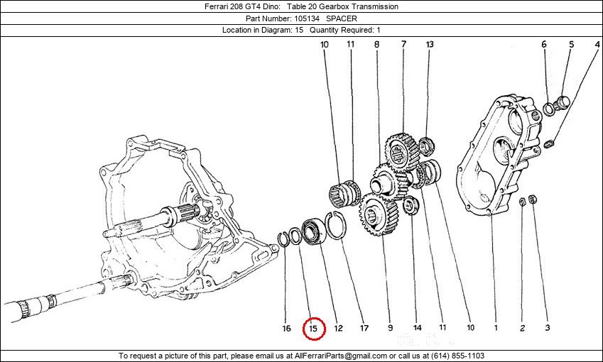 Ferrari Part 105134