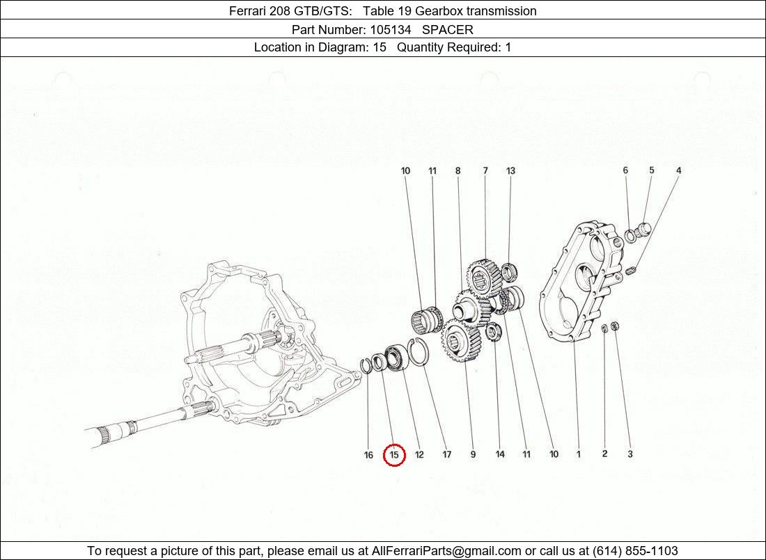 Ferrari Part 105134