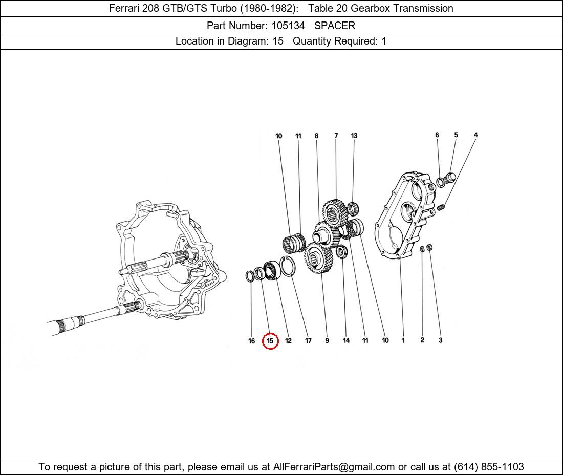 Ferrari Part 105134