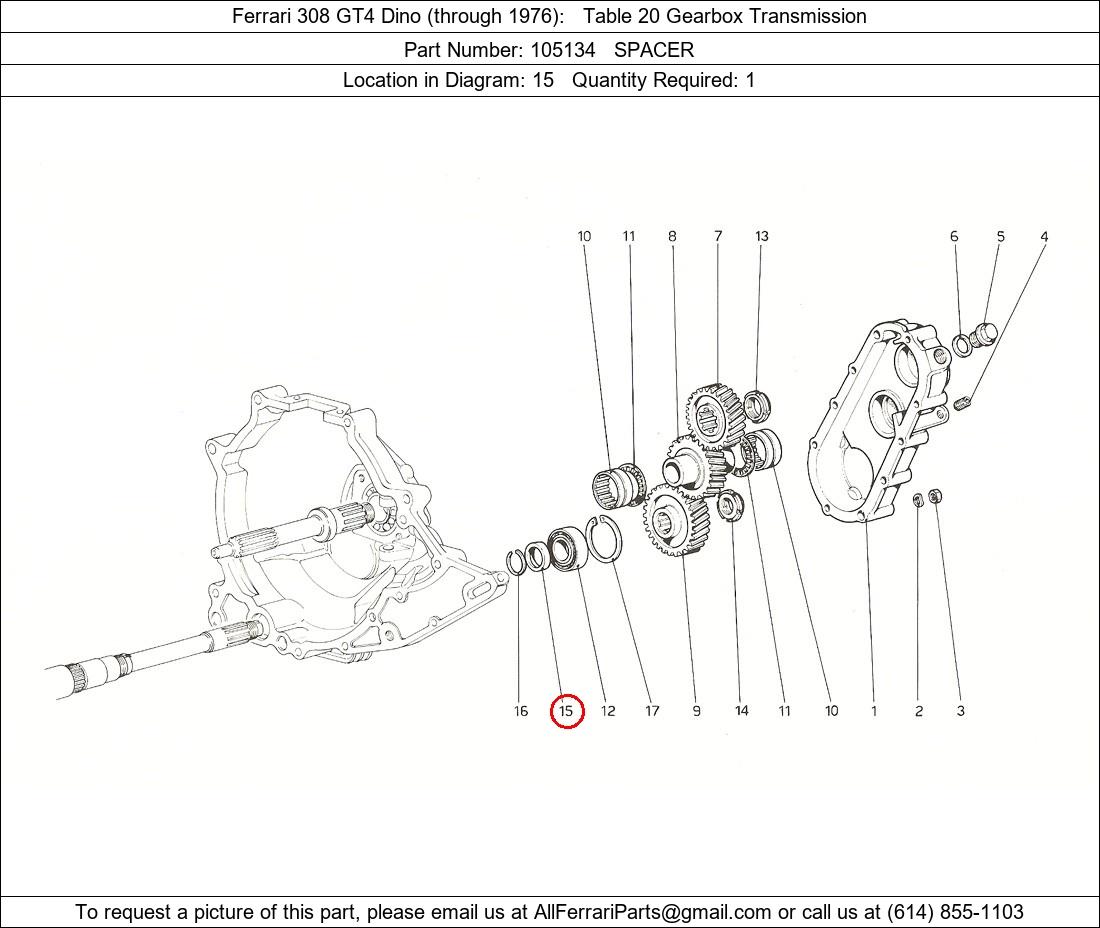 Ferrari Part 105134