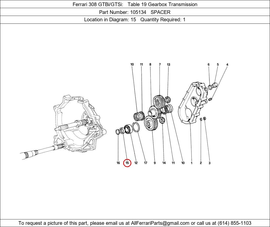 Ferrari Part 105134