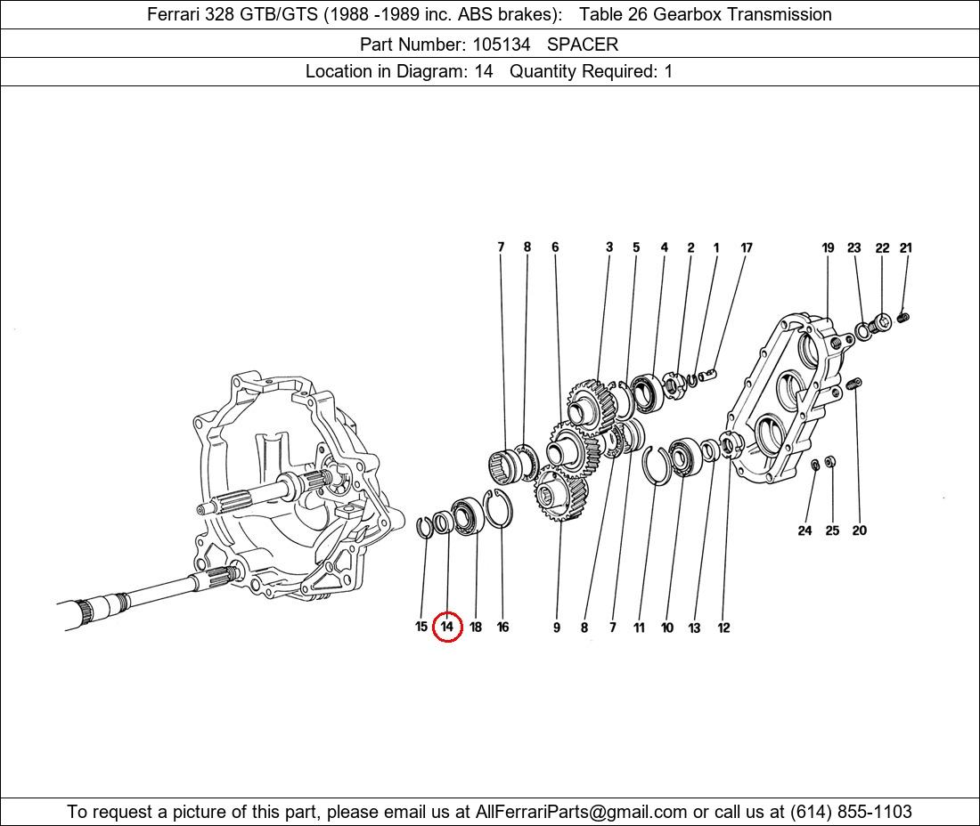 Ferrari Part 105134