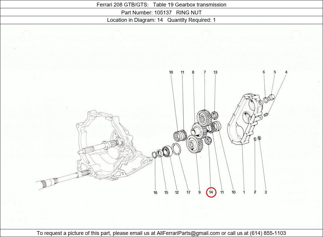 Ferrari Part 105137