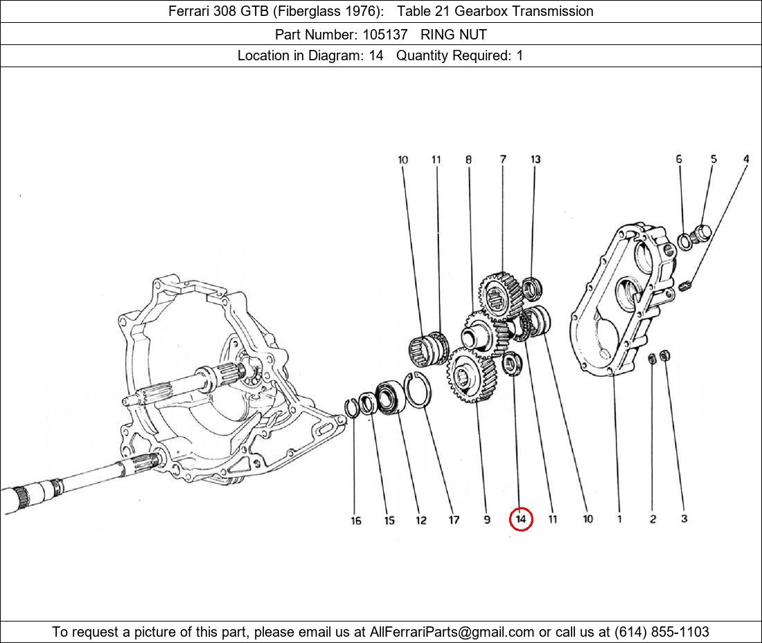 Ferrari Part 105137