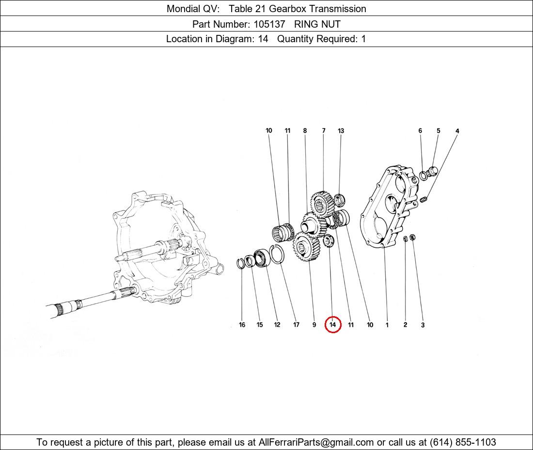 Ferrari Part 105137