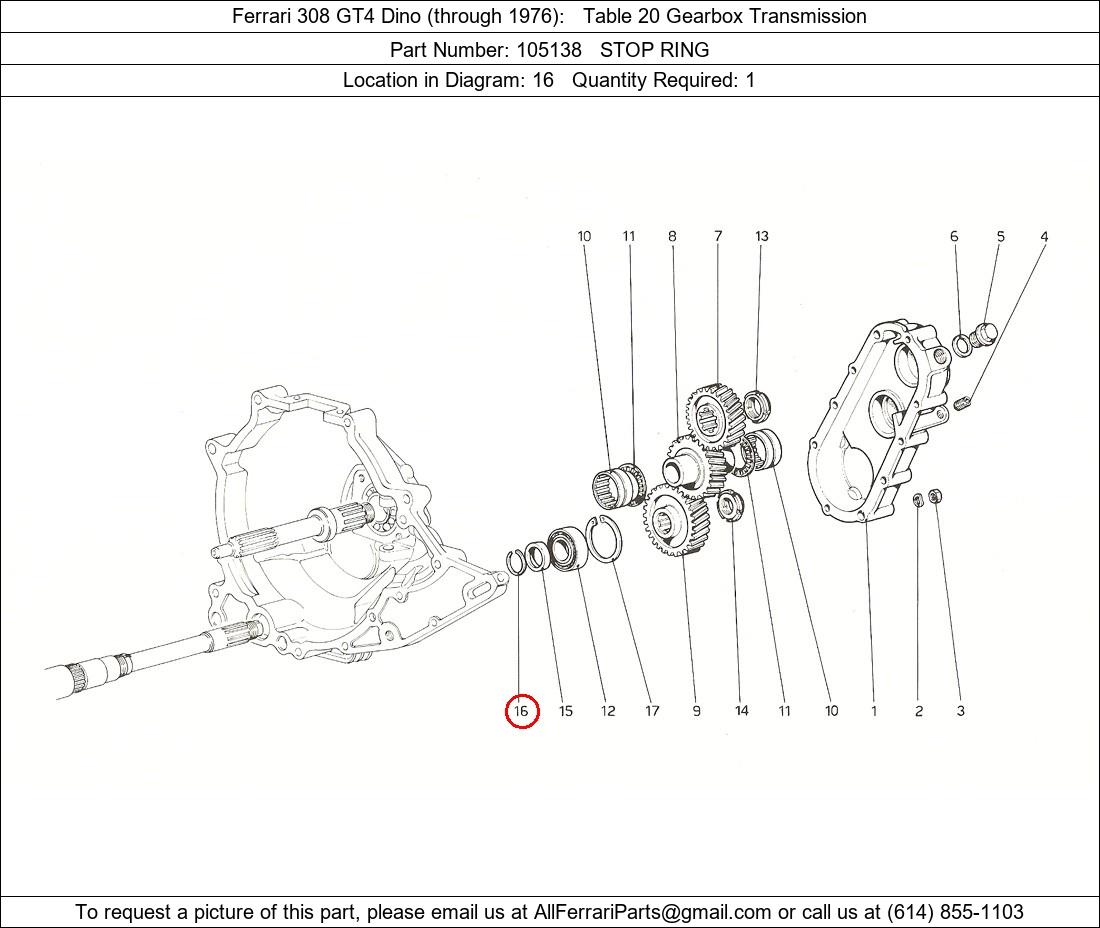 Ferrari Part 105138