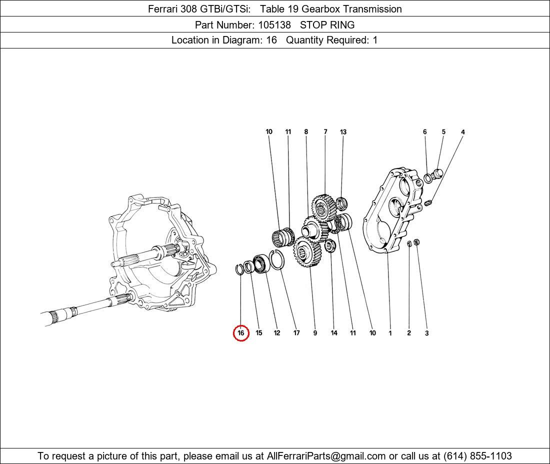 Ferrari Part 105138