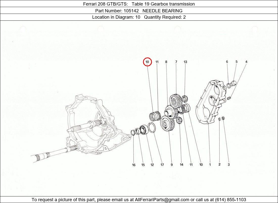 Ferrari Part 105142