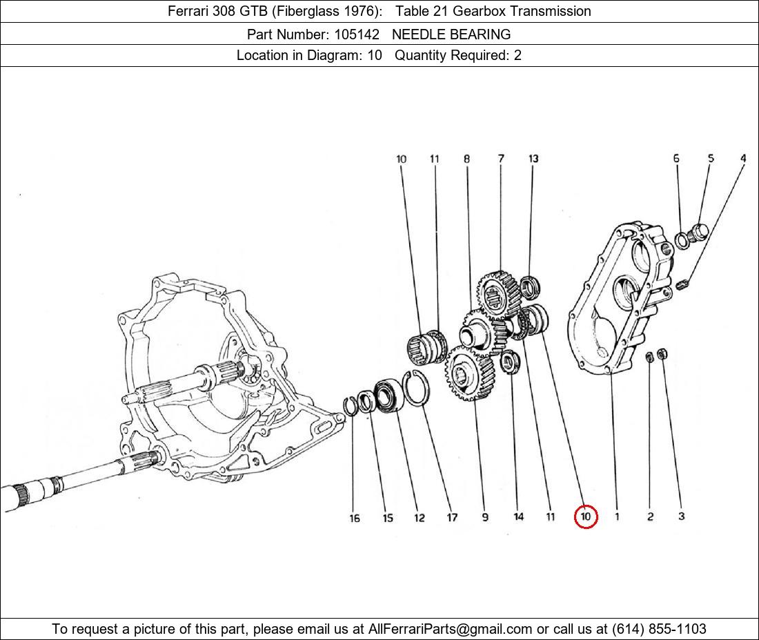 Ferrari Part 105142