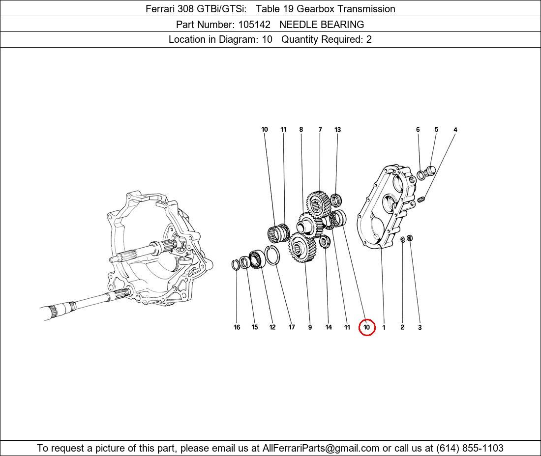 Ferrari Part 105142