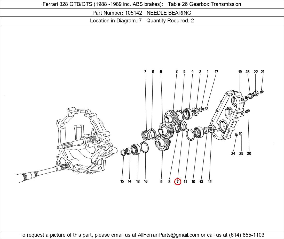 Ferrari Part 105142