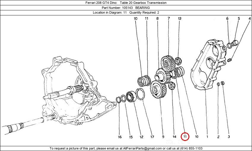 Ferrari Part 105143