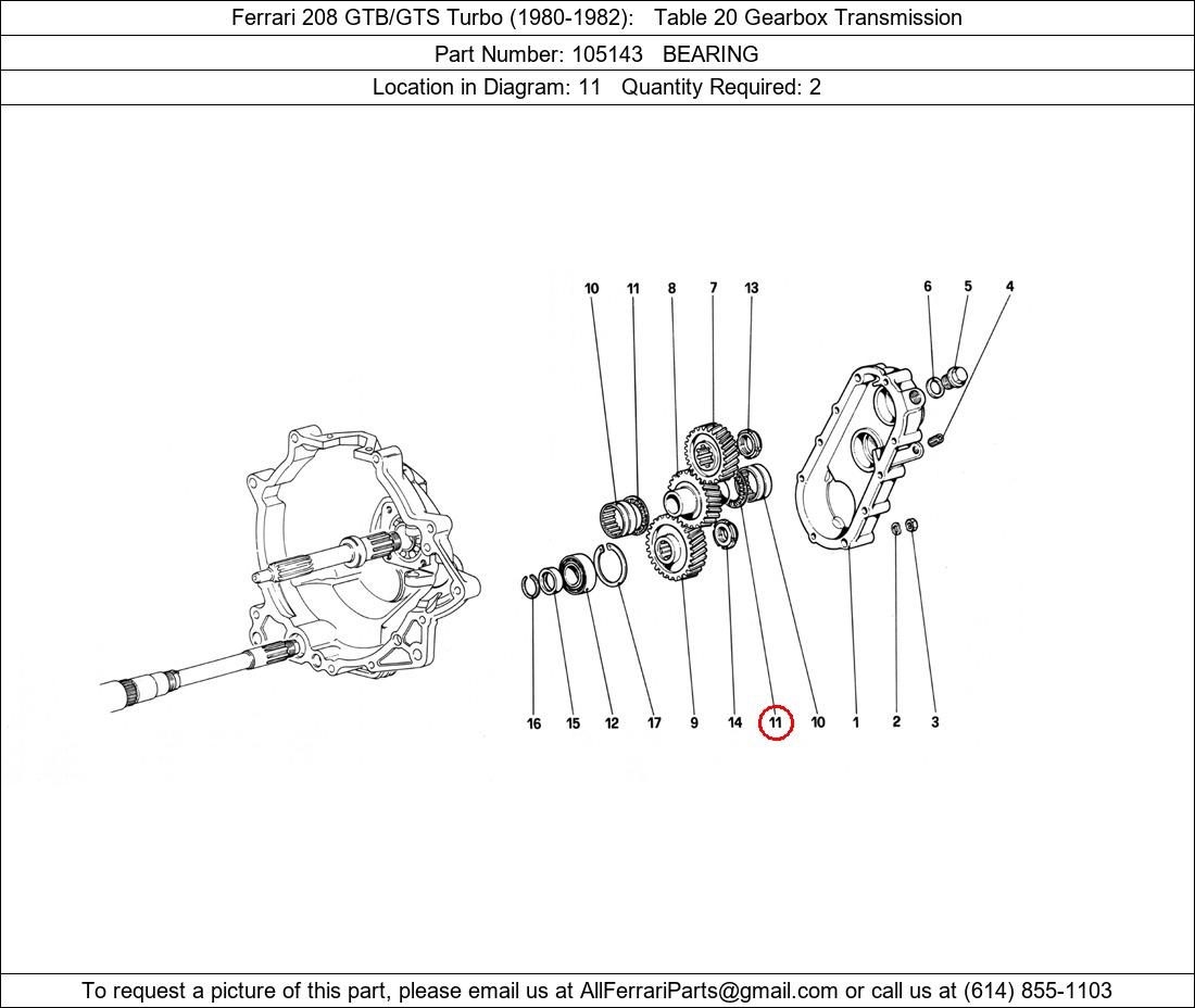 Ferrari Part 105143