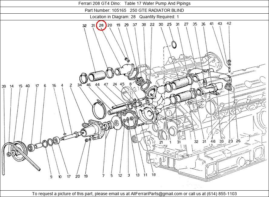 Ferrari Part 105165