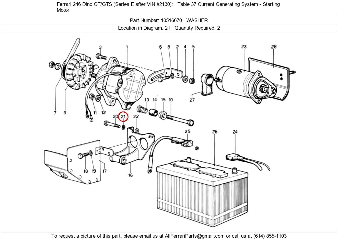 Ferrari Part 10516670