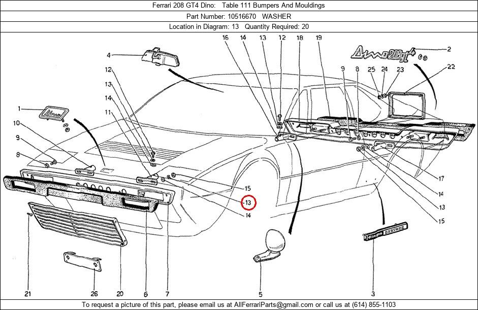 Ferrari Part 10516670