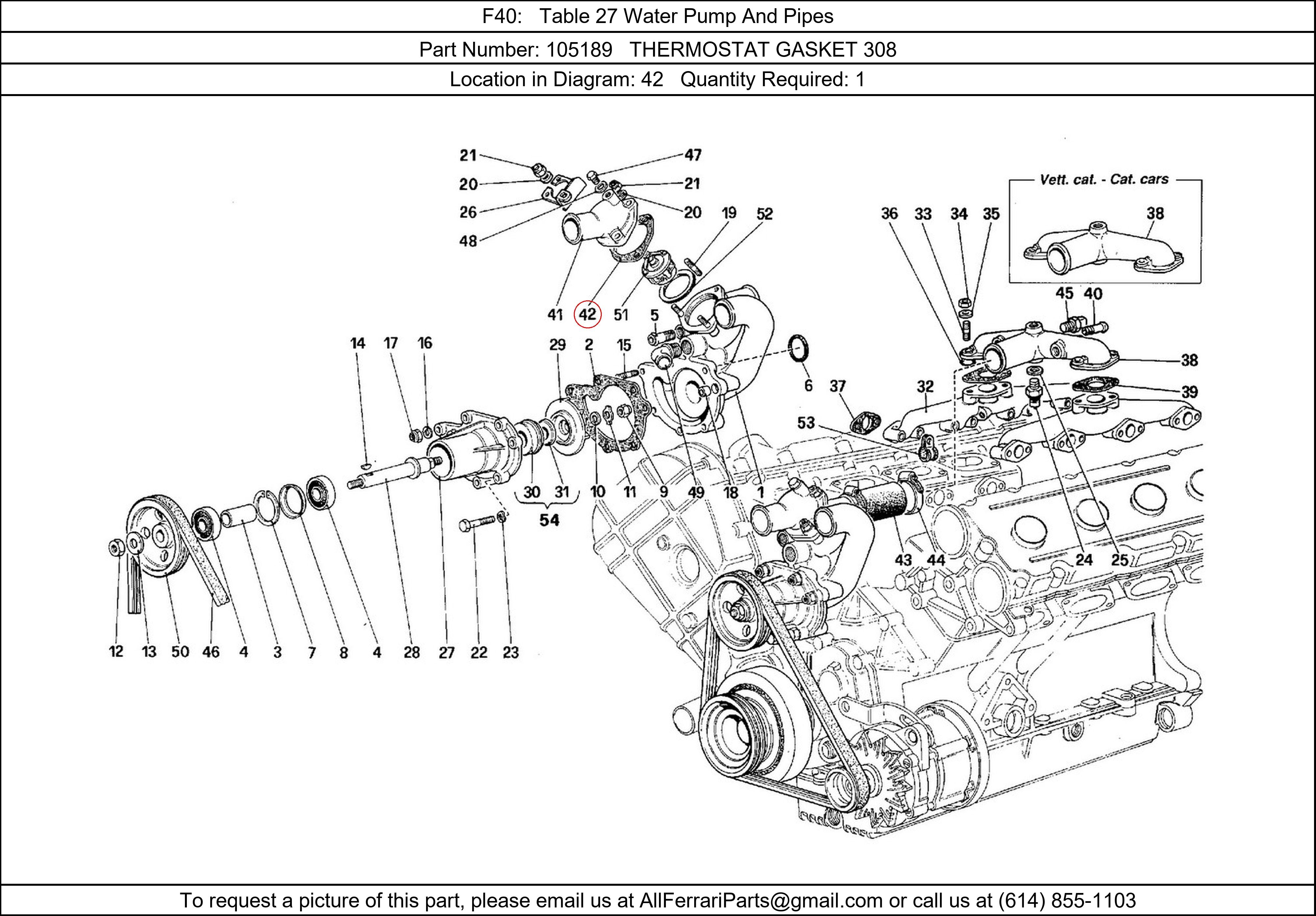 Ferrari Part 105189