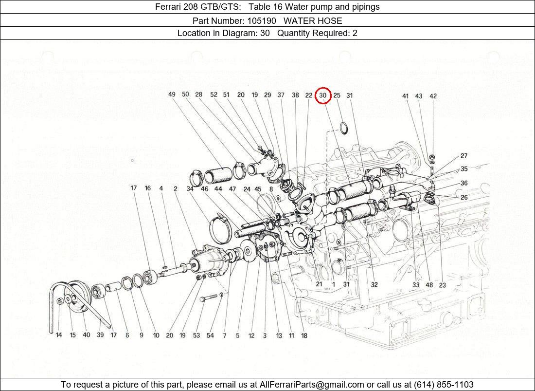 Ferrari Part 105190