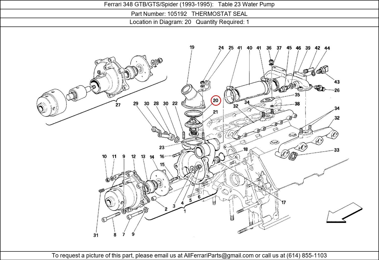 Ferrari Part 105192